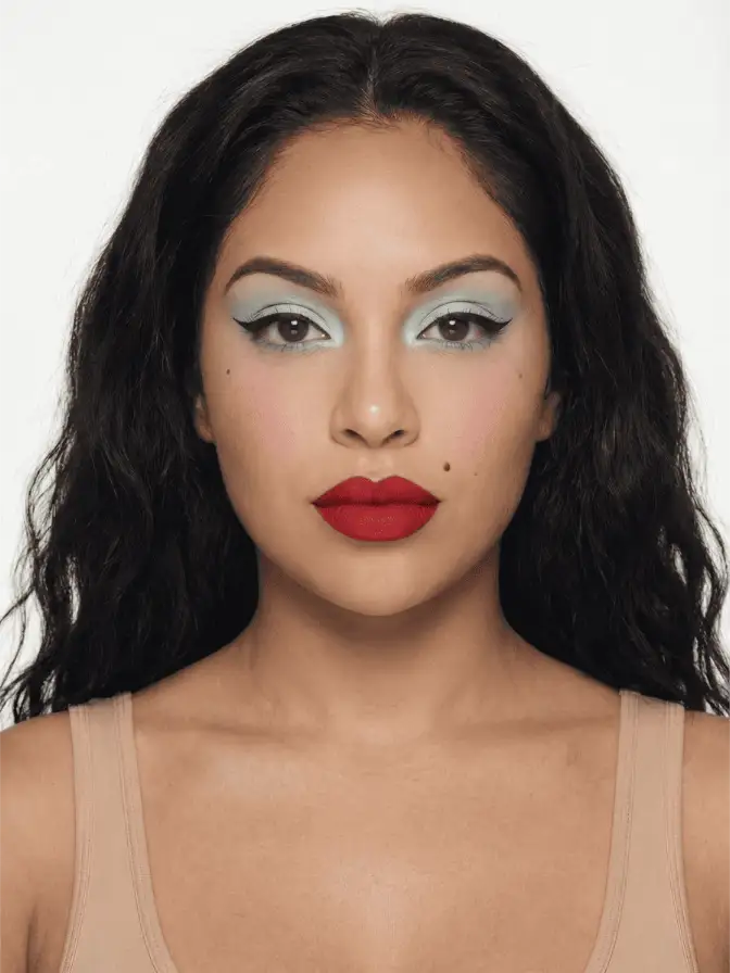 1950s Pin-Up (Timeline) makeup look