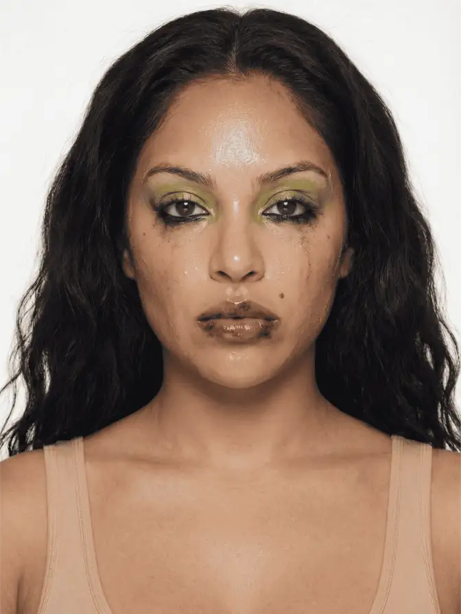 Brat makeup look