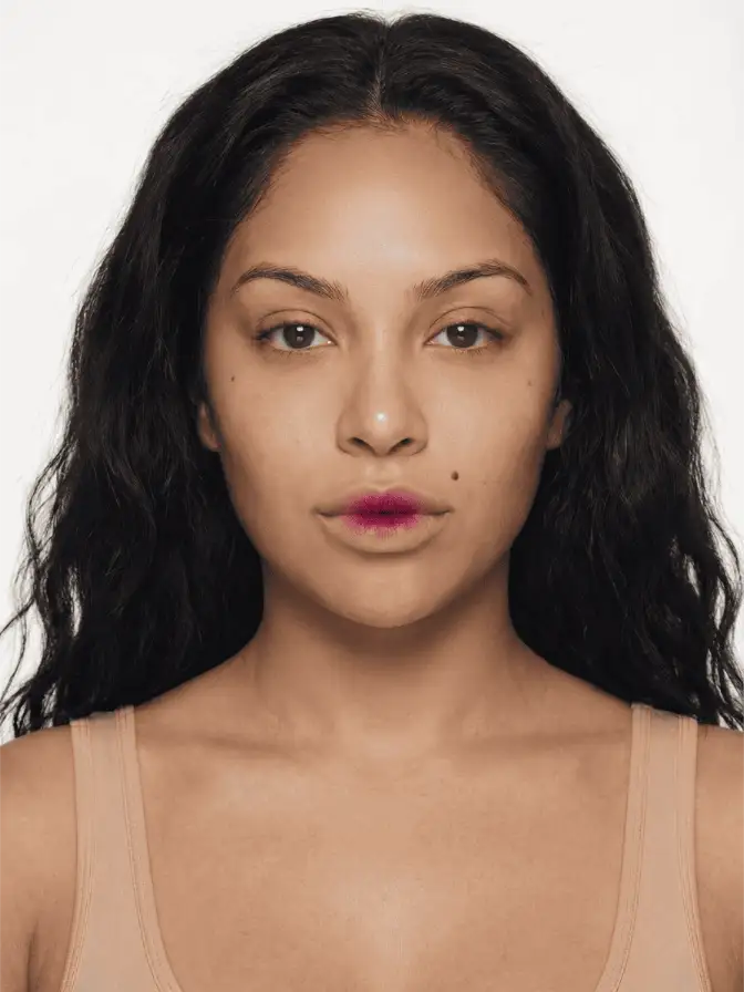 Gradient Lip (Bitten) makeup look