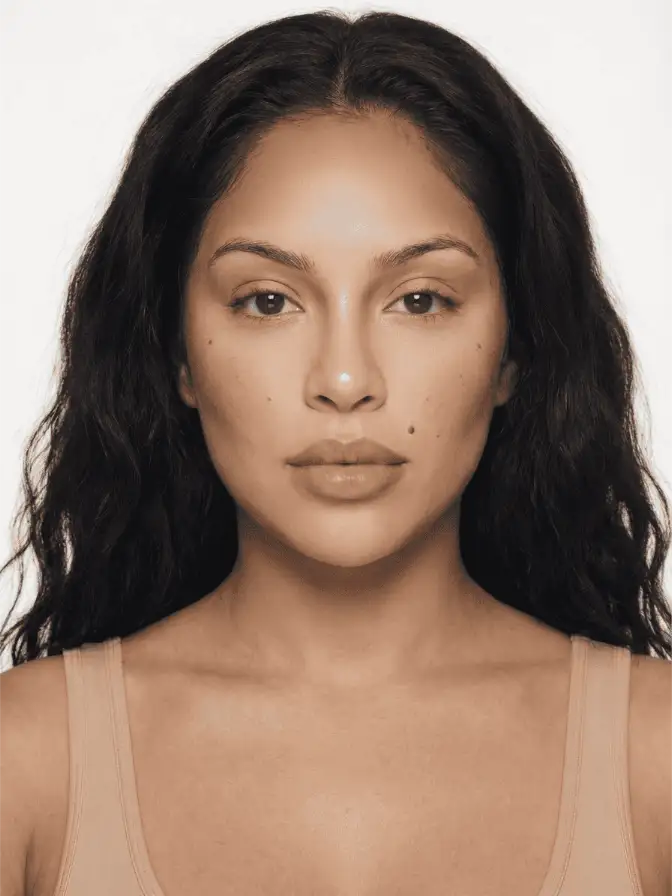 Underpainting makeup look